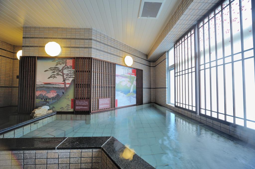 Dormy Inn Express Meguro Aobadai Hot Spring Tokyo prefektur Exteriör bild